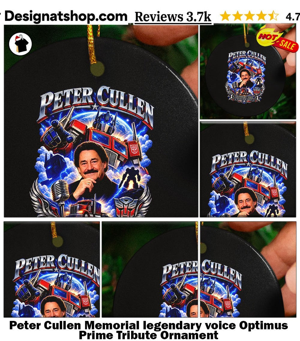 Peter Cullen Memorial legendary voice Optimus Prime Tribute shirt