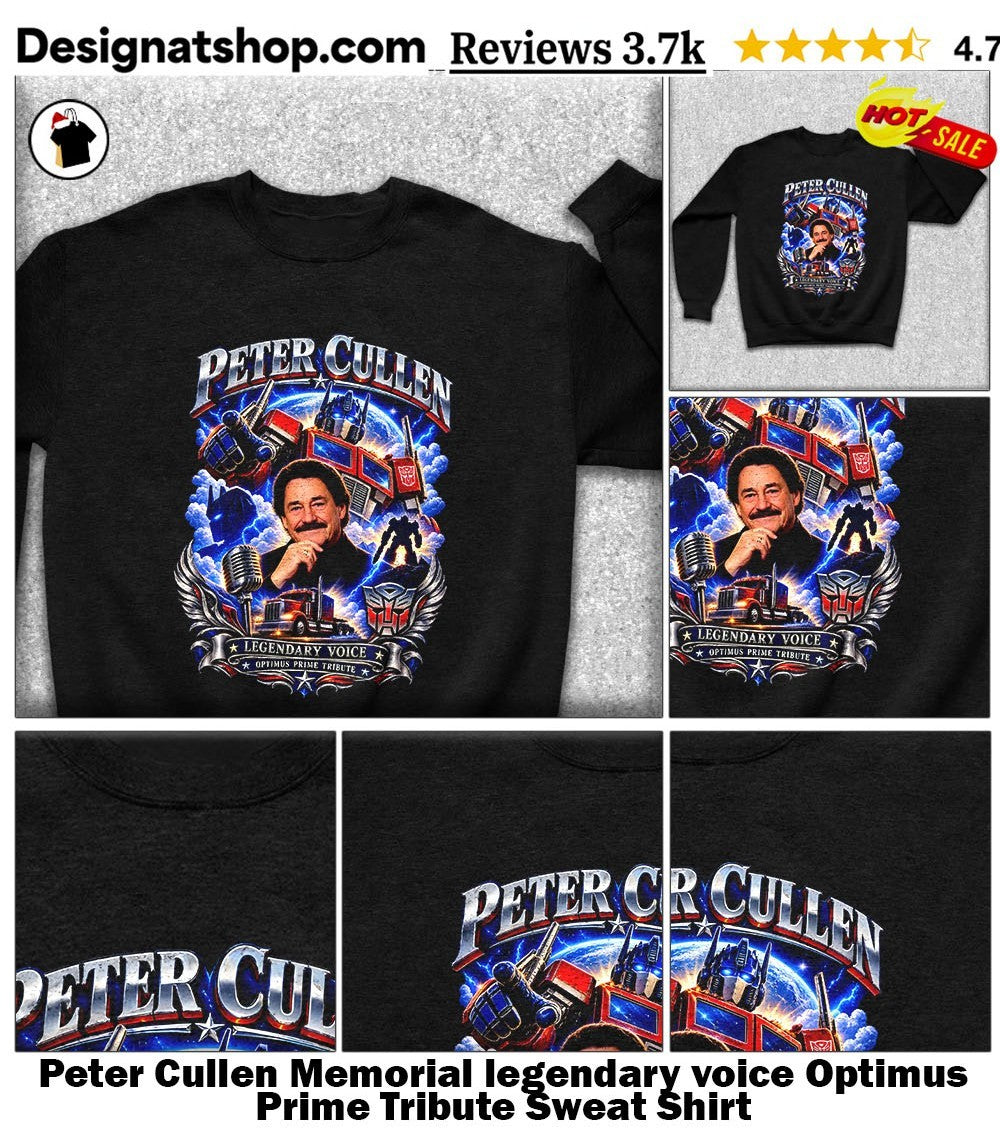 Peter Cullen Memorial legendary voice Optimus Prime Tribute shirt