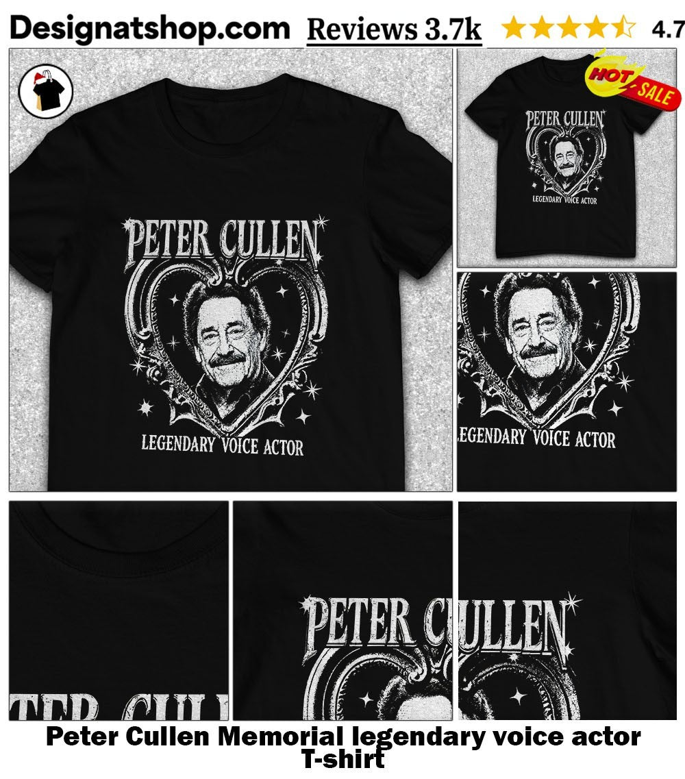 Peter Cullen Memorial legendary voice actor shirt