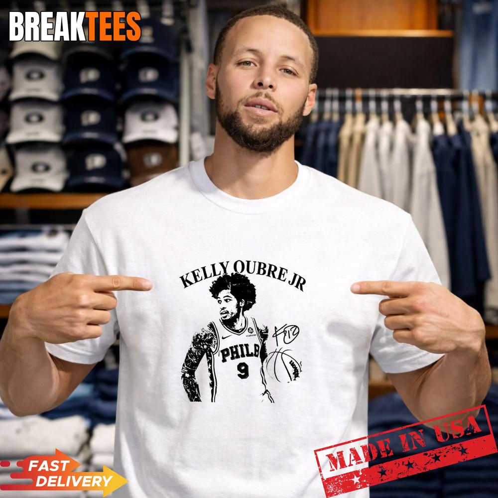 Philadelphia 76ers Kelly Oubre Jr signature T-Shirt