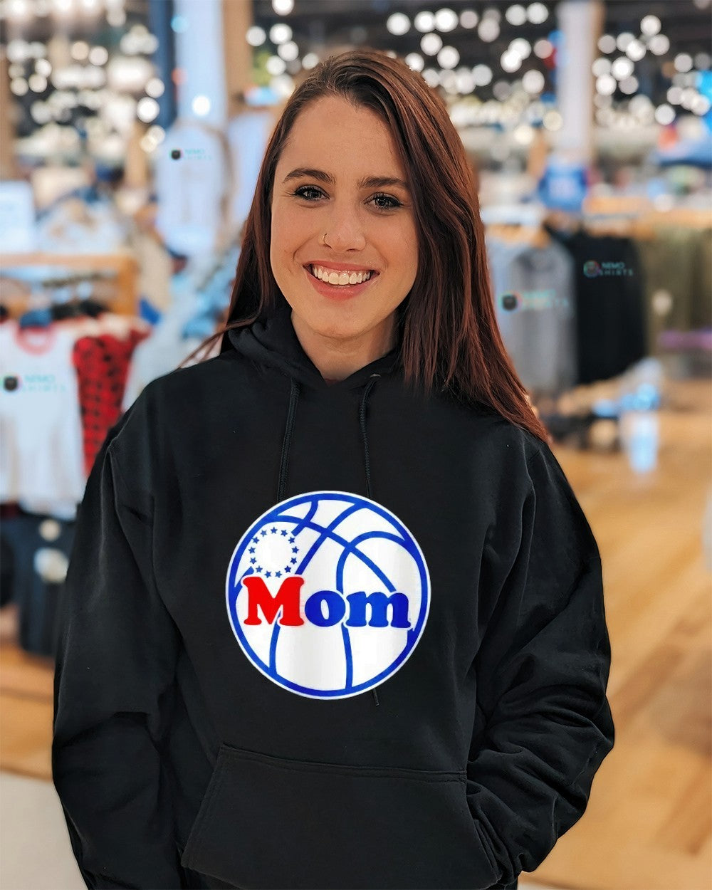 Philadelphia 76ers hoops mom 2026 Shirt