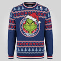 Philadelphia 76ers x The Grinch Ugly Christmas Sweater – Royal Blue & Red “Grinchmas” Knit