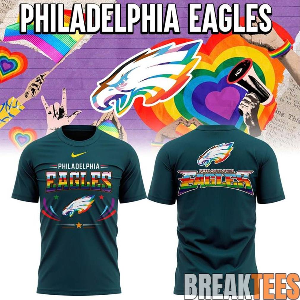 Philadelphia Eagles 2026 Pride Month Shirt