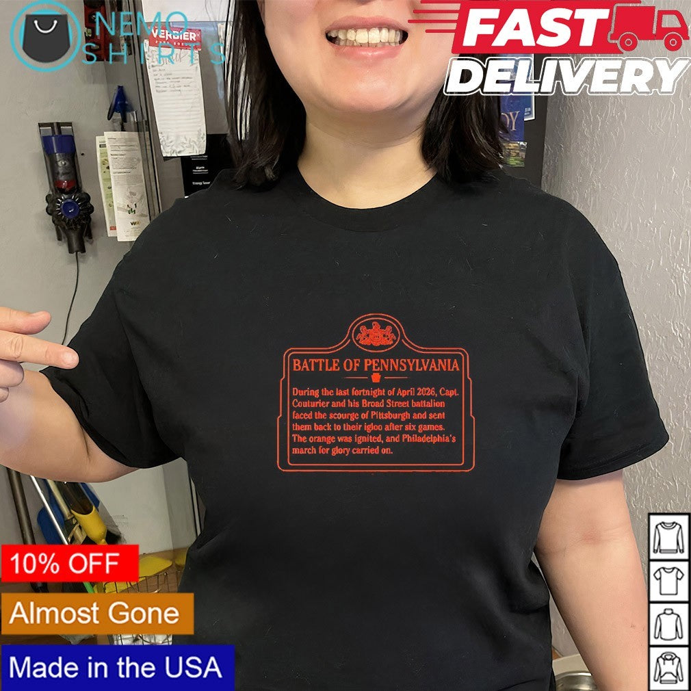 Philadelphia Flyers Battle of Pennsylvania shirt