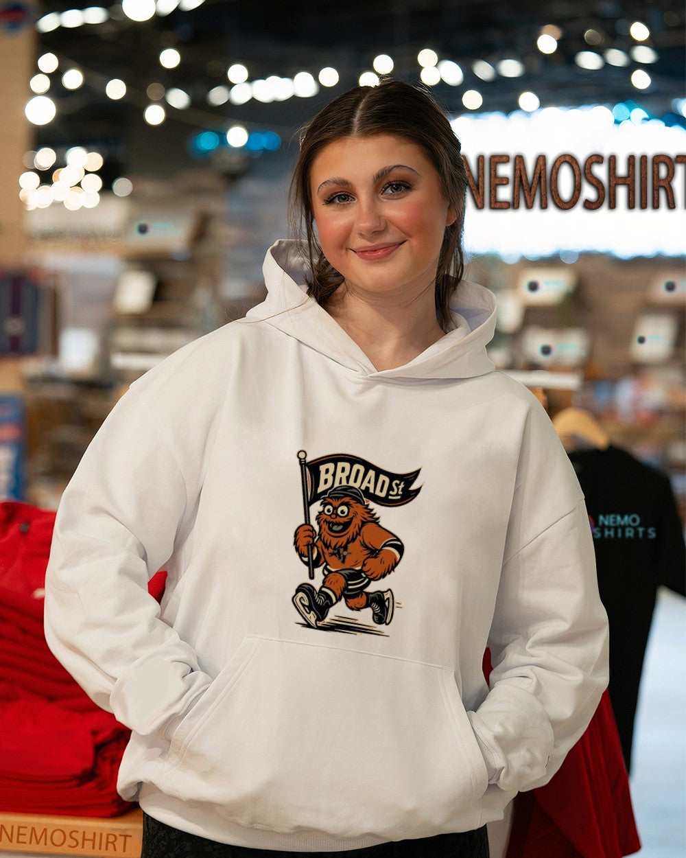 Philadelphia Flyers Gritty broad st flag shirt