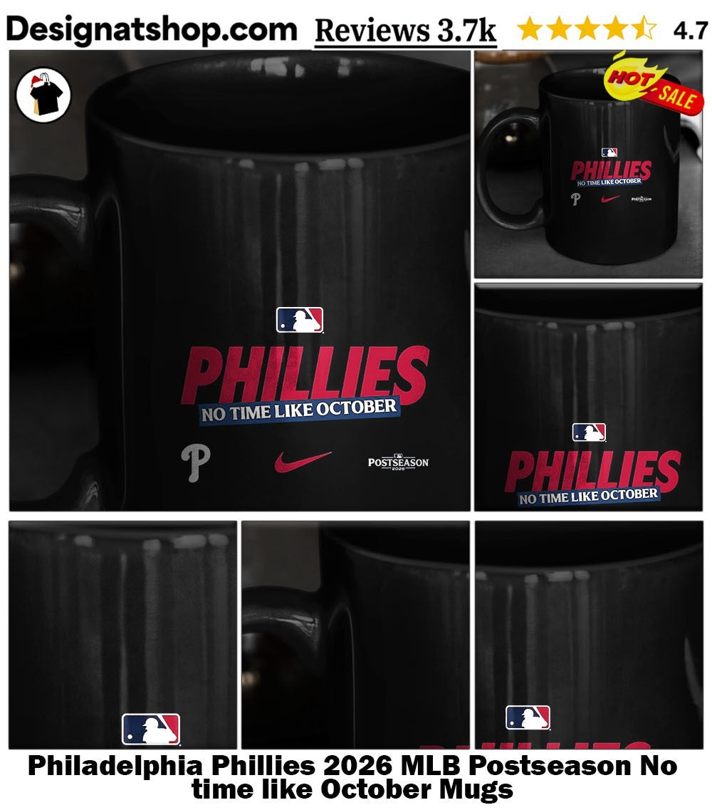 Philadelphia Phillies 2026 MLB Postseason No time like October shirt