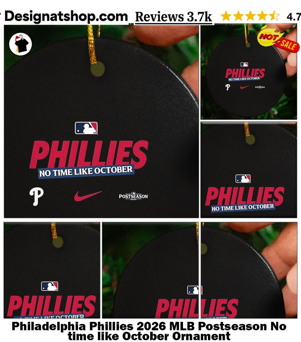 Philadelphia Phillies 2026 MLB Postseason No time like October shirt