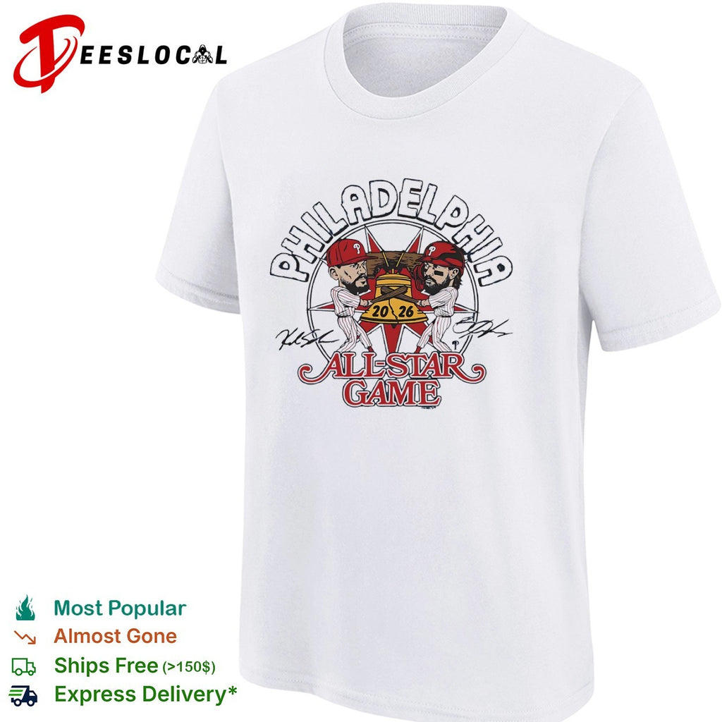 Philadelphia Phillies 2026 all star game bell players shirt