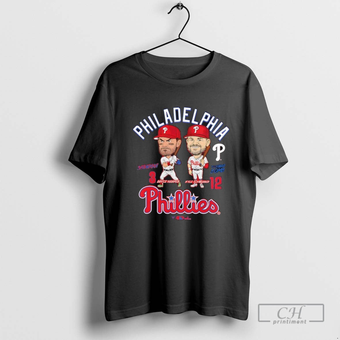Philadelphia Phillies Bryce Harper Kyle Schwarber Player Duo