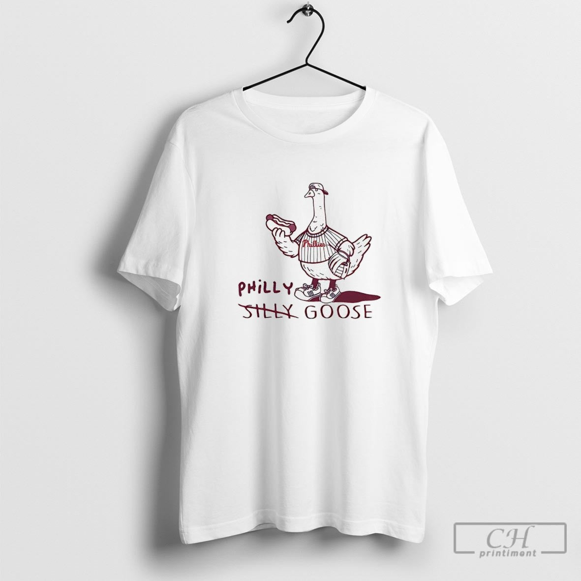 Philadelphia Phillies Philly Goose Baseball Shirt Sweater