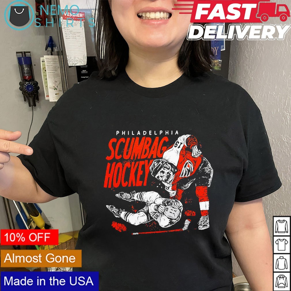 Philadelphia scumbag hockey Philadelphia Flyers player shirt