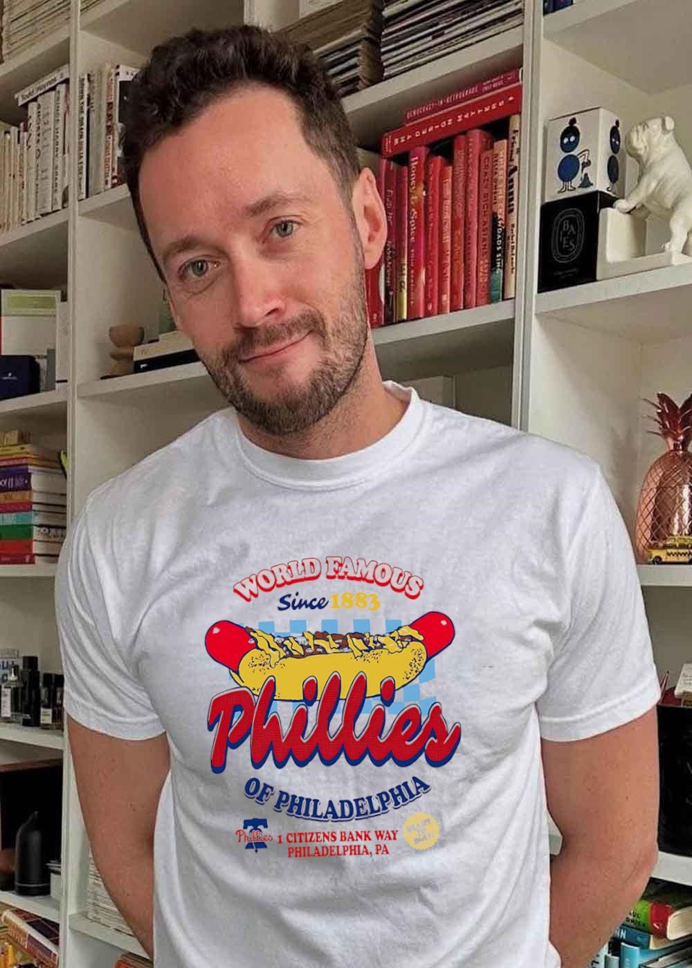 Phillies 1 Citizens Bank Way Philadelphia PA World Famous Since 1883 T-Shirt