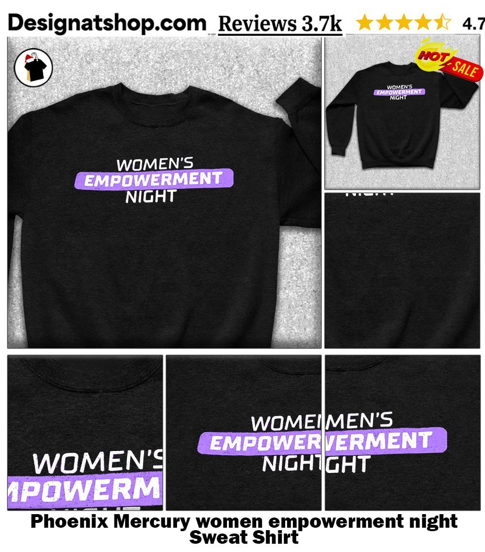 Phoenix Mercury women empowerment night shirt