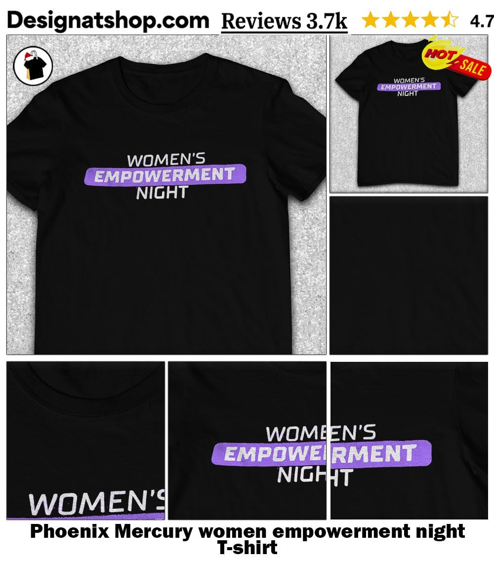 Phoenix Mercury women empowerment night shirt