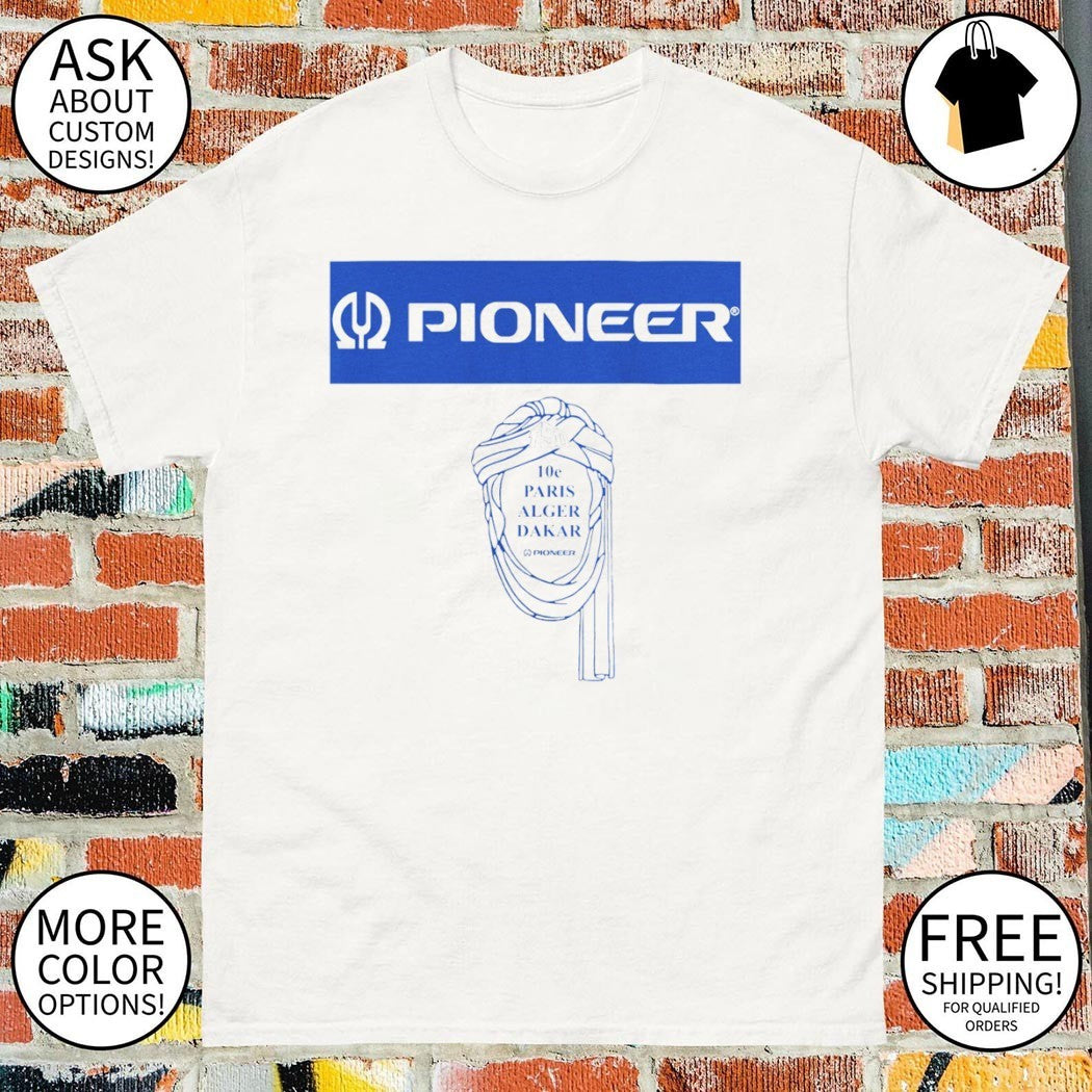 Pioneer Dakar Vintage Style F1 Movie Brad Pitt shirt