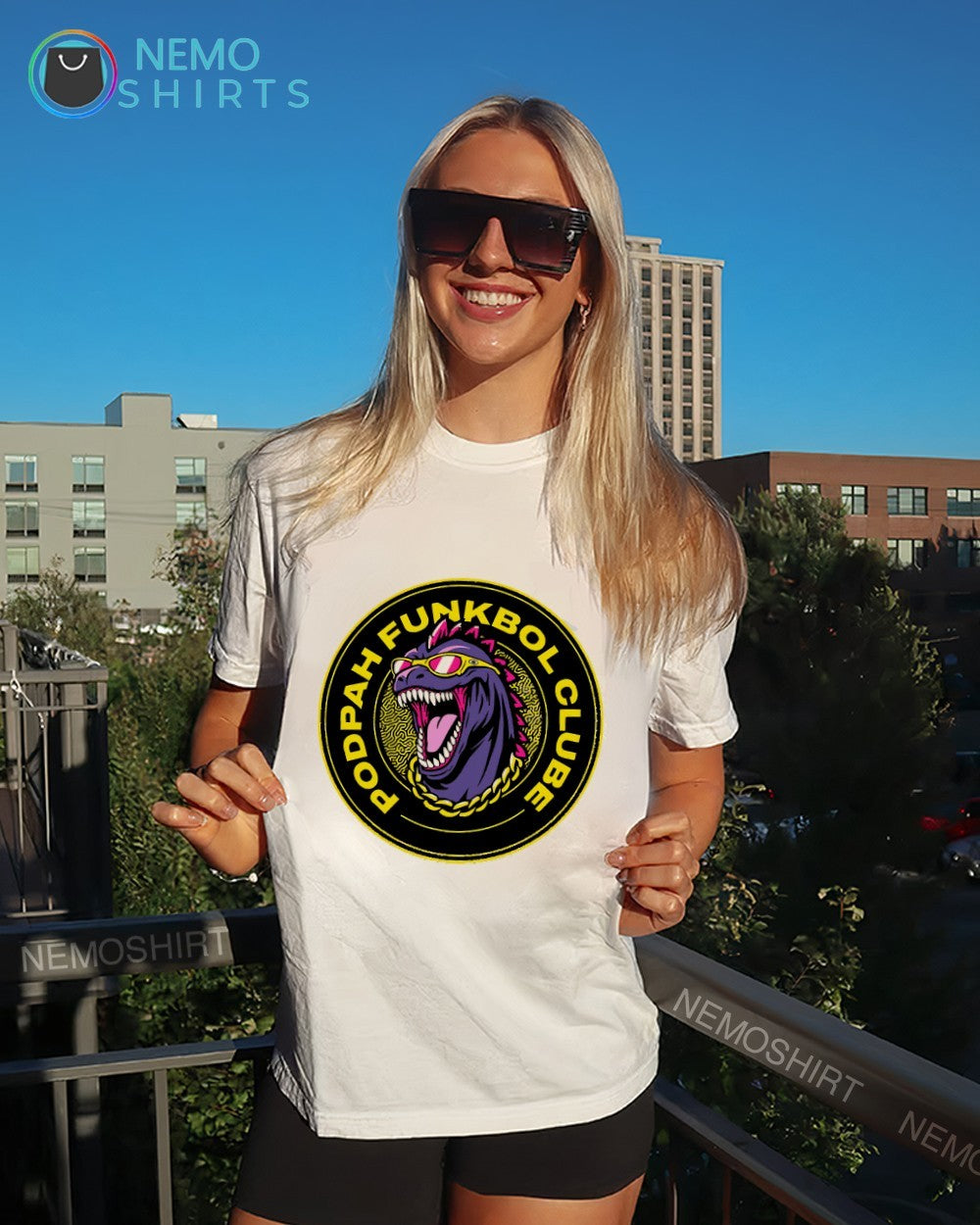 Podpah Funkbol Clube logo shirt