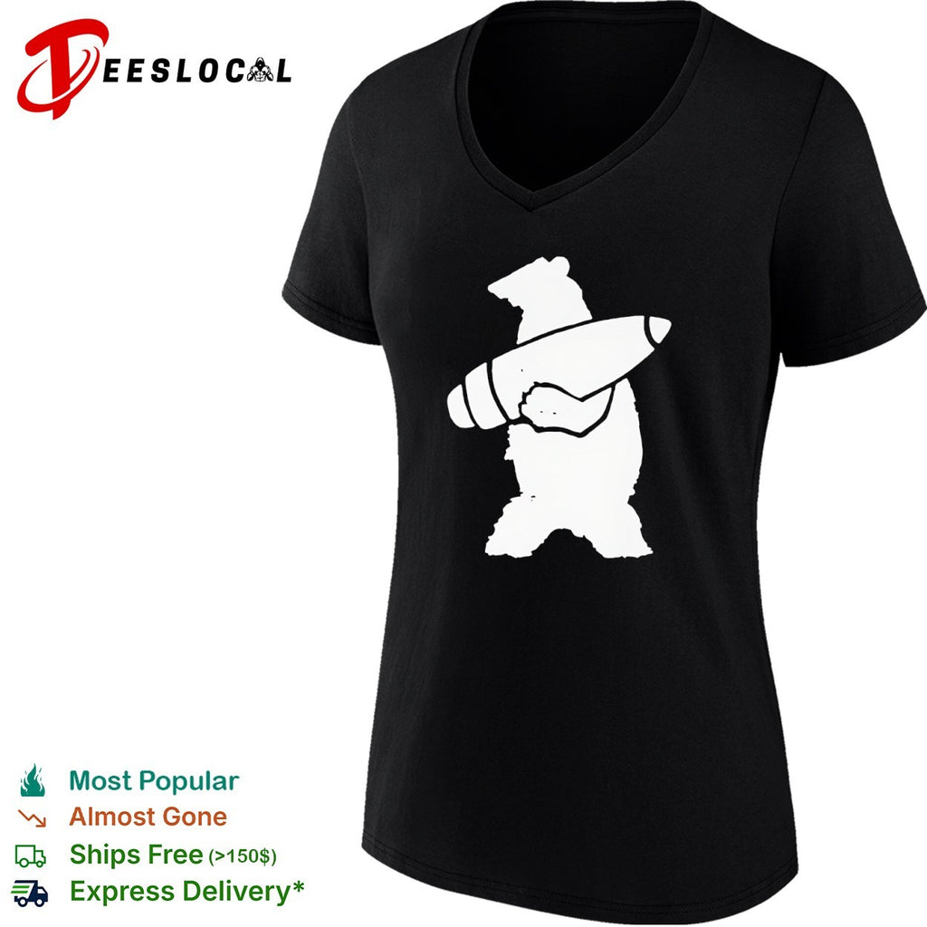 Polar Bear Missile Military War Symbolism Peace Shirt