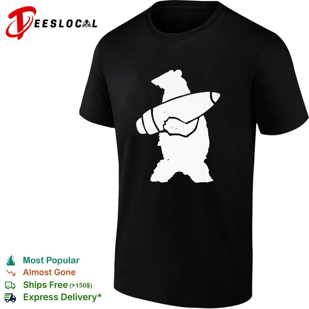 Polar Bear Missile Military War Symbolism Peace Shirt