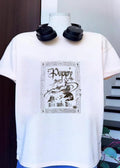 Poppy Time Will Tell Unicorn Celestial Aesthetic Graphic Unisex T-Shirt