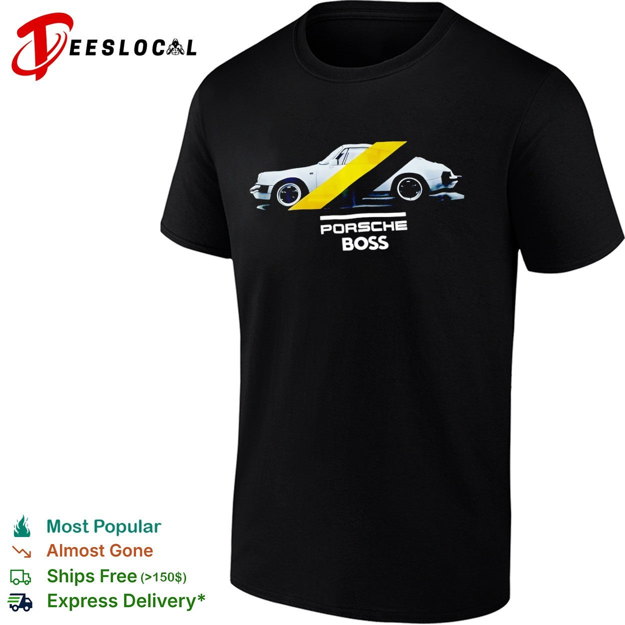 Porsche Boss 911 Car Retro Sportscar Speed Racing shirt