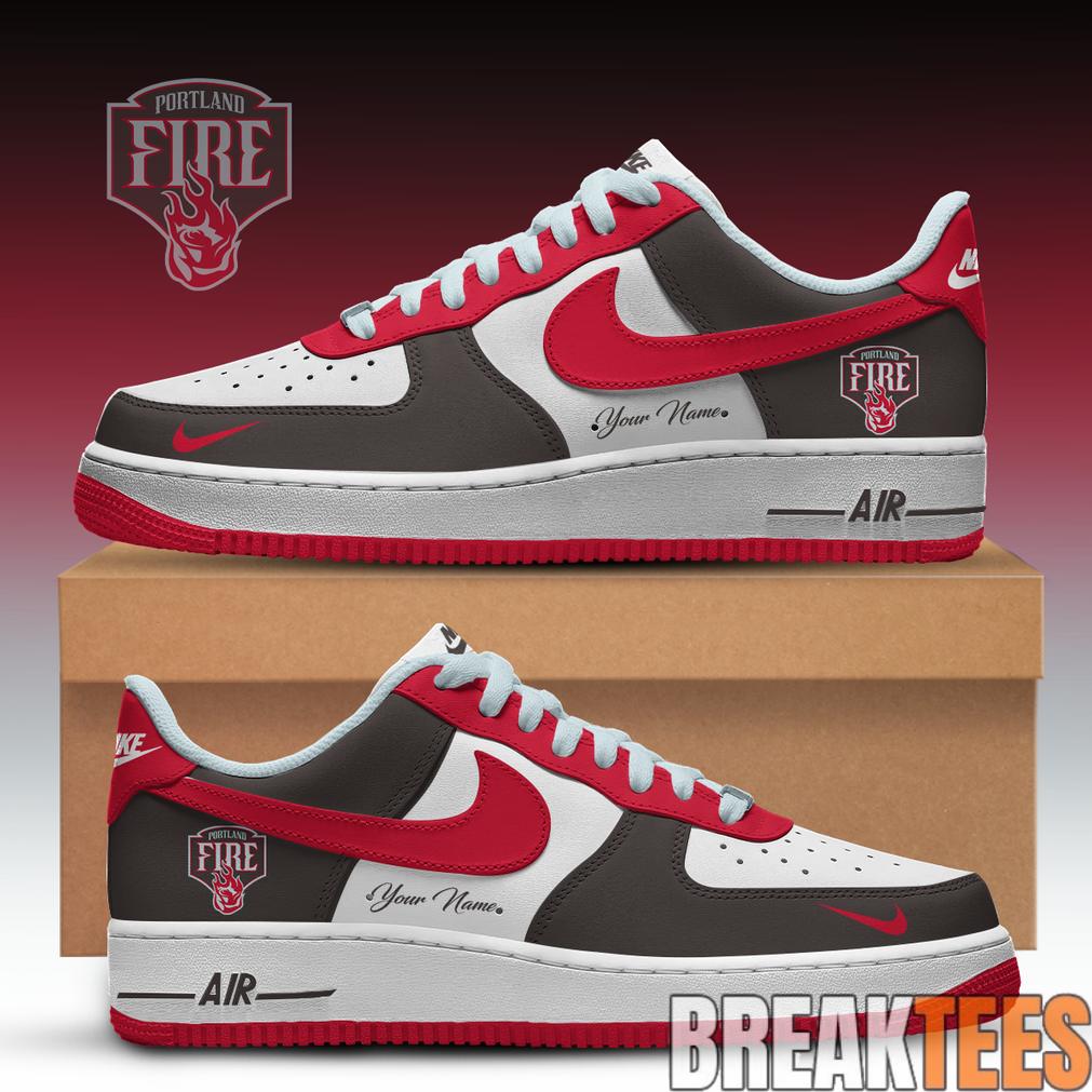 Portland Fire WNBA Air Force 1 Low Custom For Fans