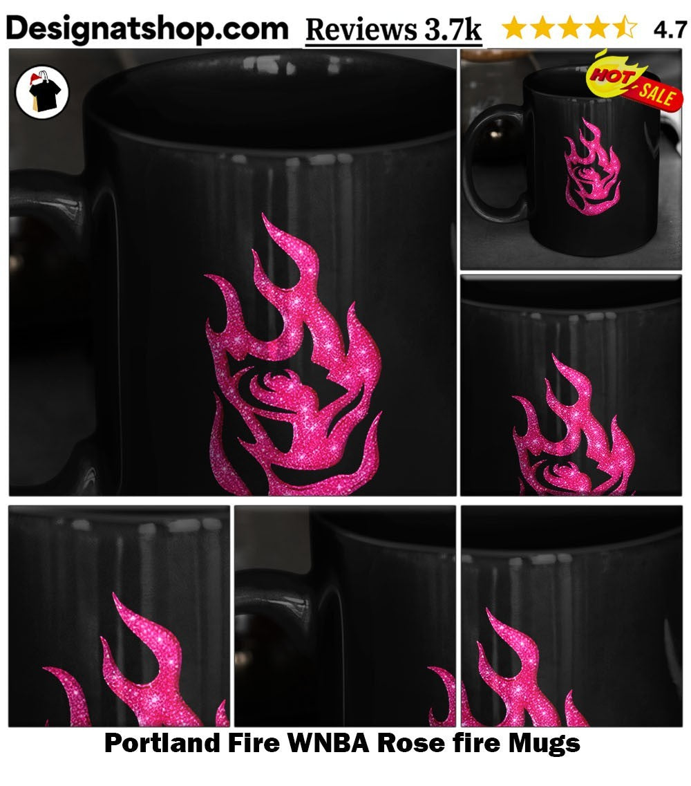 Portland Fire WNBA Rose fire shirt