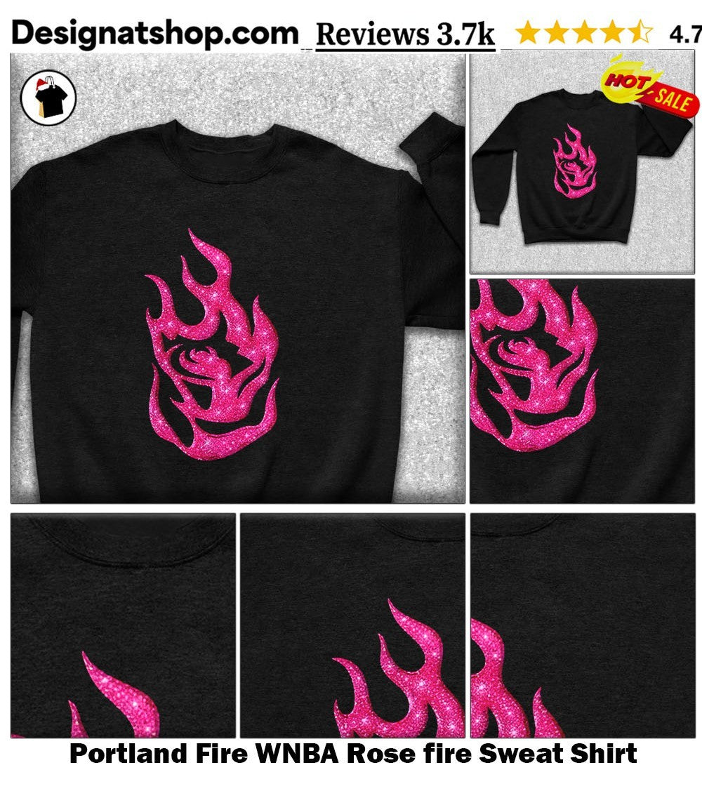 Portland Fire WNBA Rose fire shirt