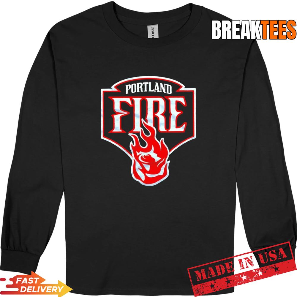 Portland Fire WNBA logo t-shirt