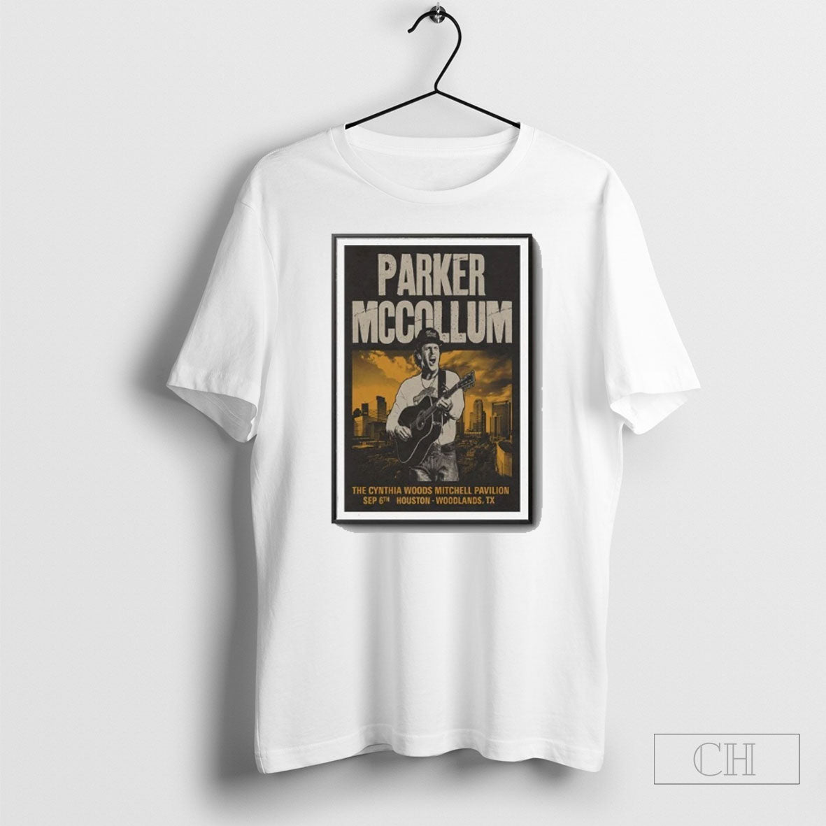 Poster Parker Mccollum Show The Woodlands Texas Sept 06 2025 Shirt Tee