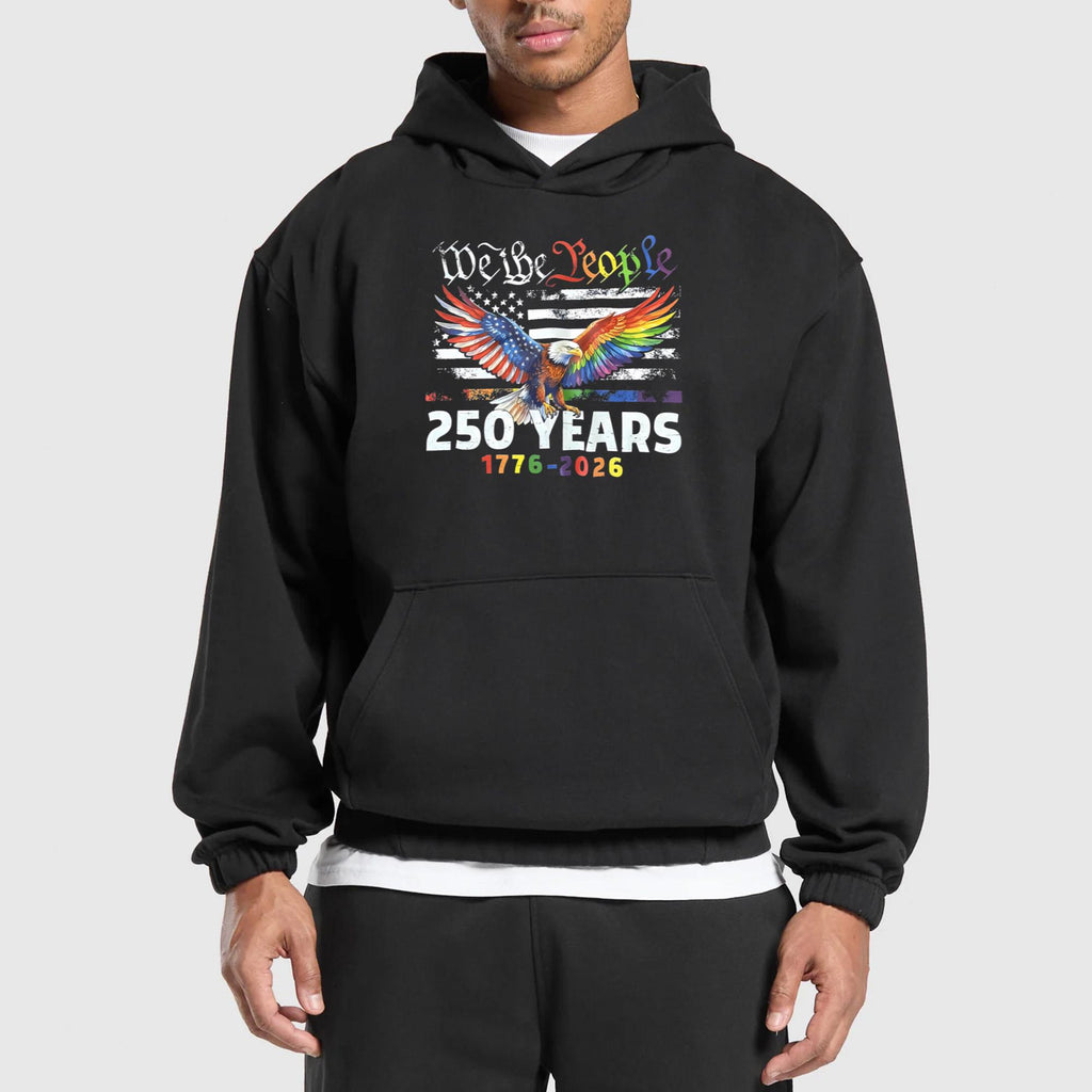 Pride LGBT Eagle US 250 Years 4th Of July Shirt
