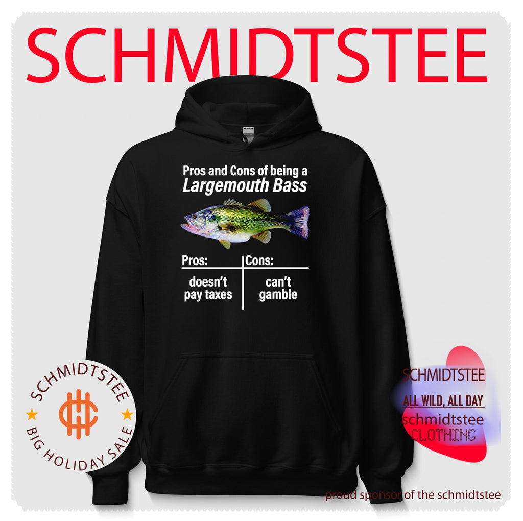 Pros and Cons of Being a Largemouth Bass shirt
