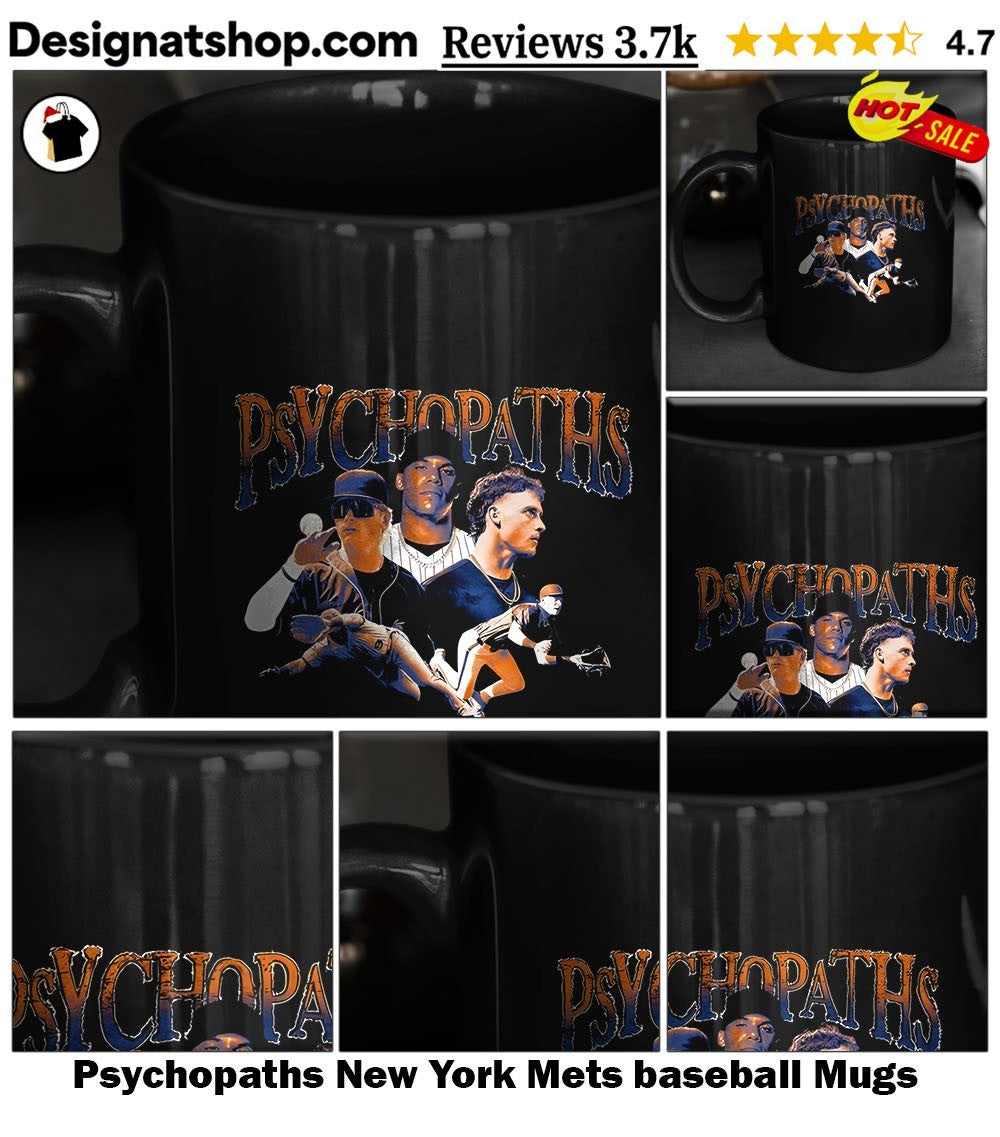 Psychopaths New York Mets baseball shirt
