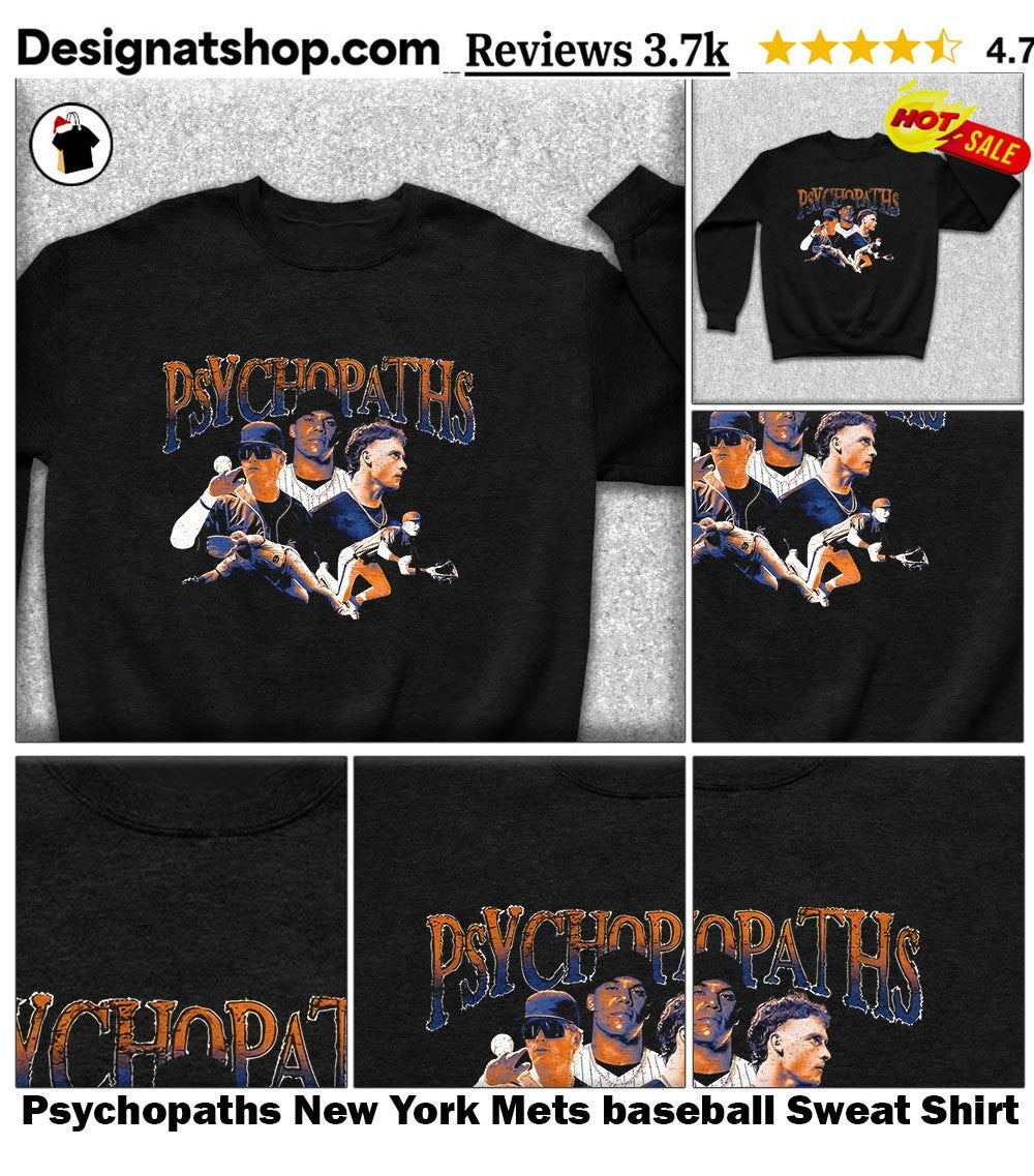 Psychopaths New York Mets baseball shirt
