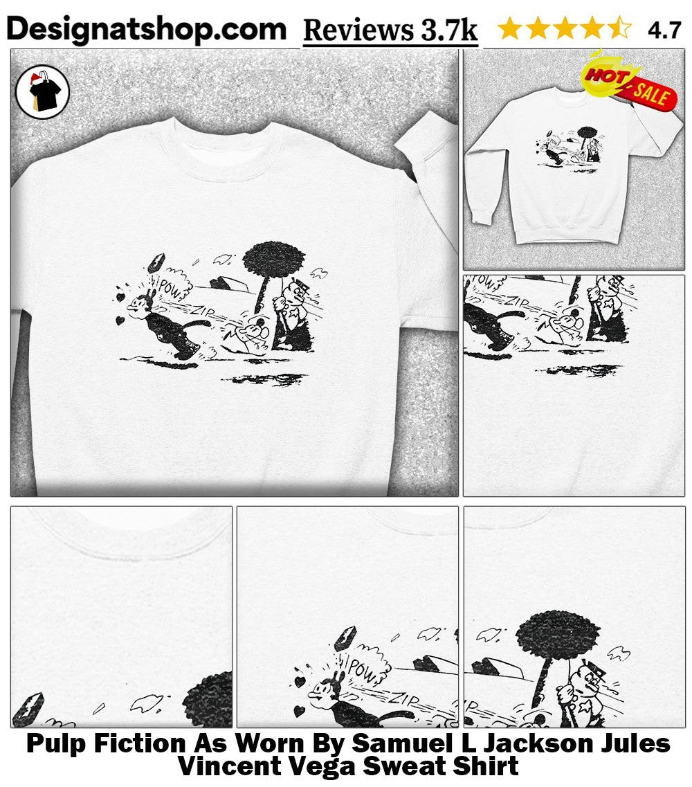 Pulp Fiction As Worn By Samuel L Jackson Jules Vincent Vega shirt
