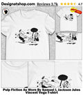 Pulp Fiction As Worn By Samuel L Jackson Jules Vincent Vega shirt