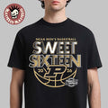 Purdue Boilermakers Men’s Basketball 2026 NCAA March Madness Sweet 16 T-Shirt