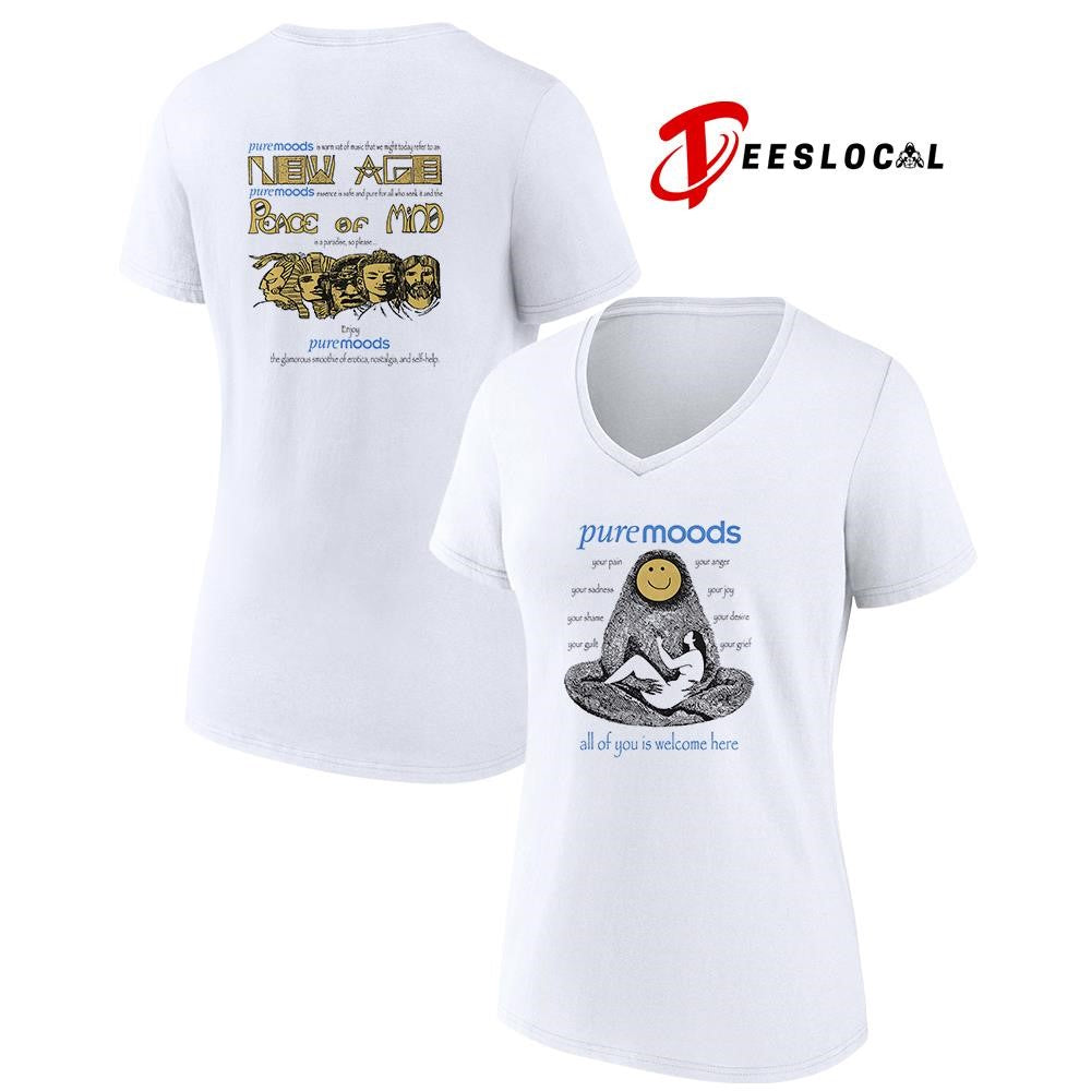 Puremoods all of you is welcome here new age peace of mind graphic shirt