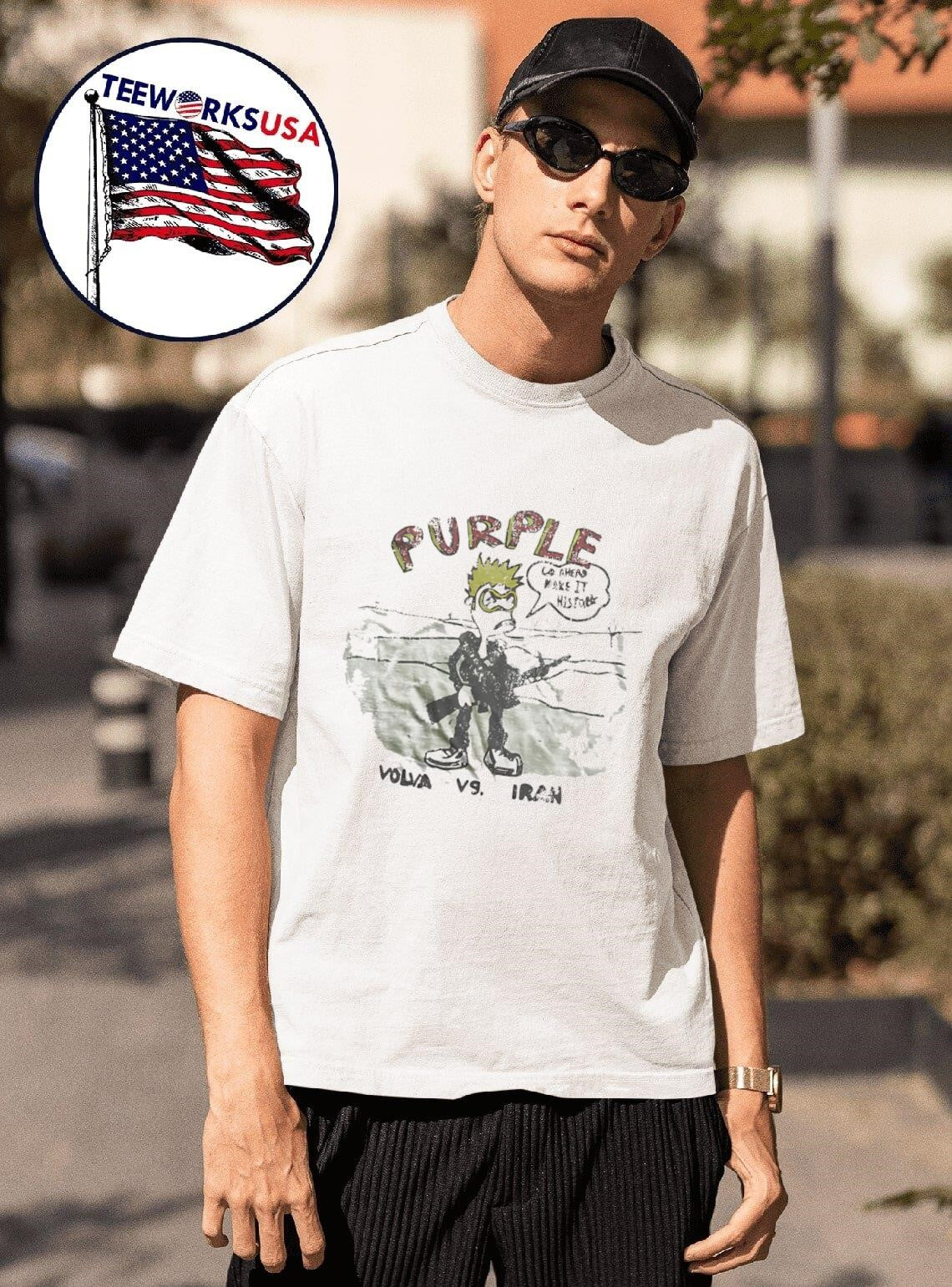 Purple Volva Vs Iran Shirt