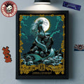 Queens Of The Stone Age New Your 2025 Event Poster At Beacon Theatre On October 10 2025 The Death Mermaid Art Home Decor Poster Canvas