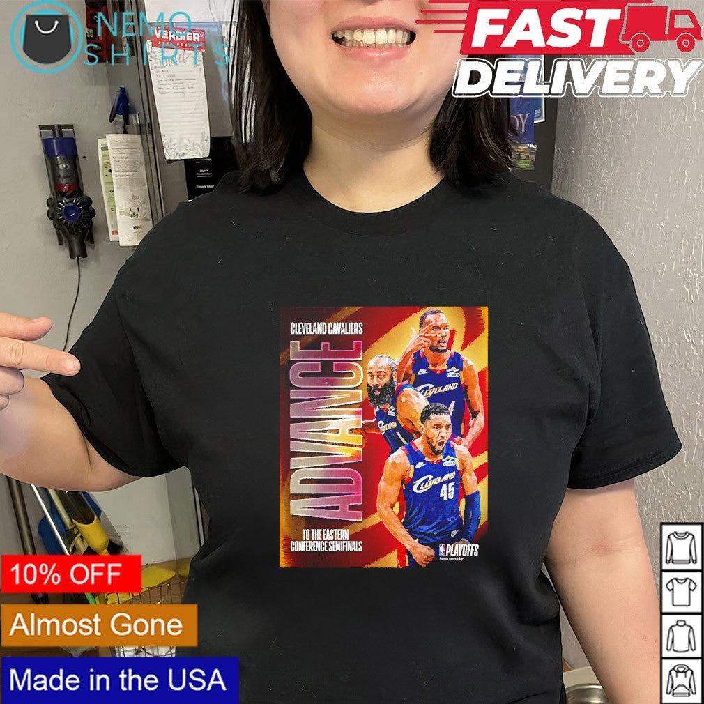 Cleveland Cavaliers advance to the Eastern conference semifinals NBA Playoffs shirt