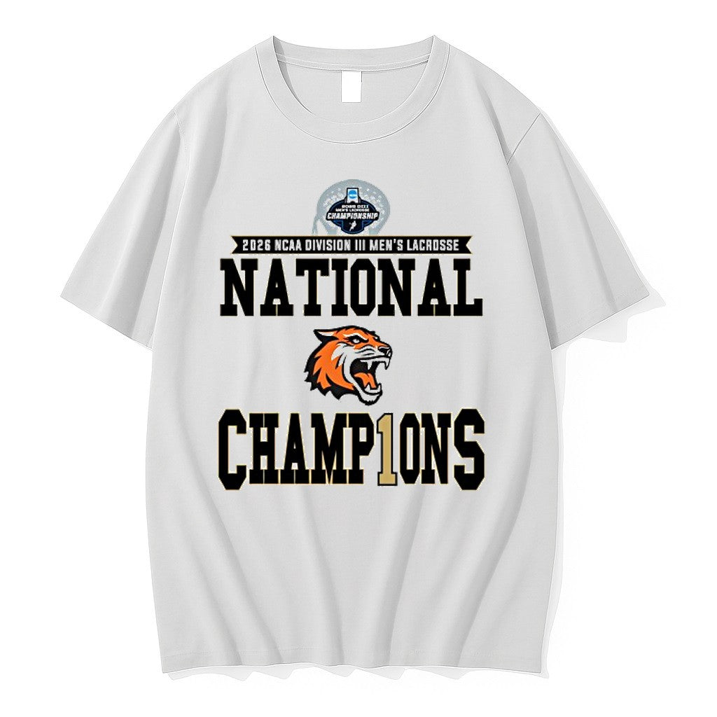 Rit Tigers 2026 Ncaa Division Iii Mens Lacrosse National Champions Tshirts Sweater