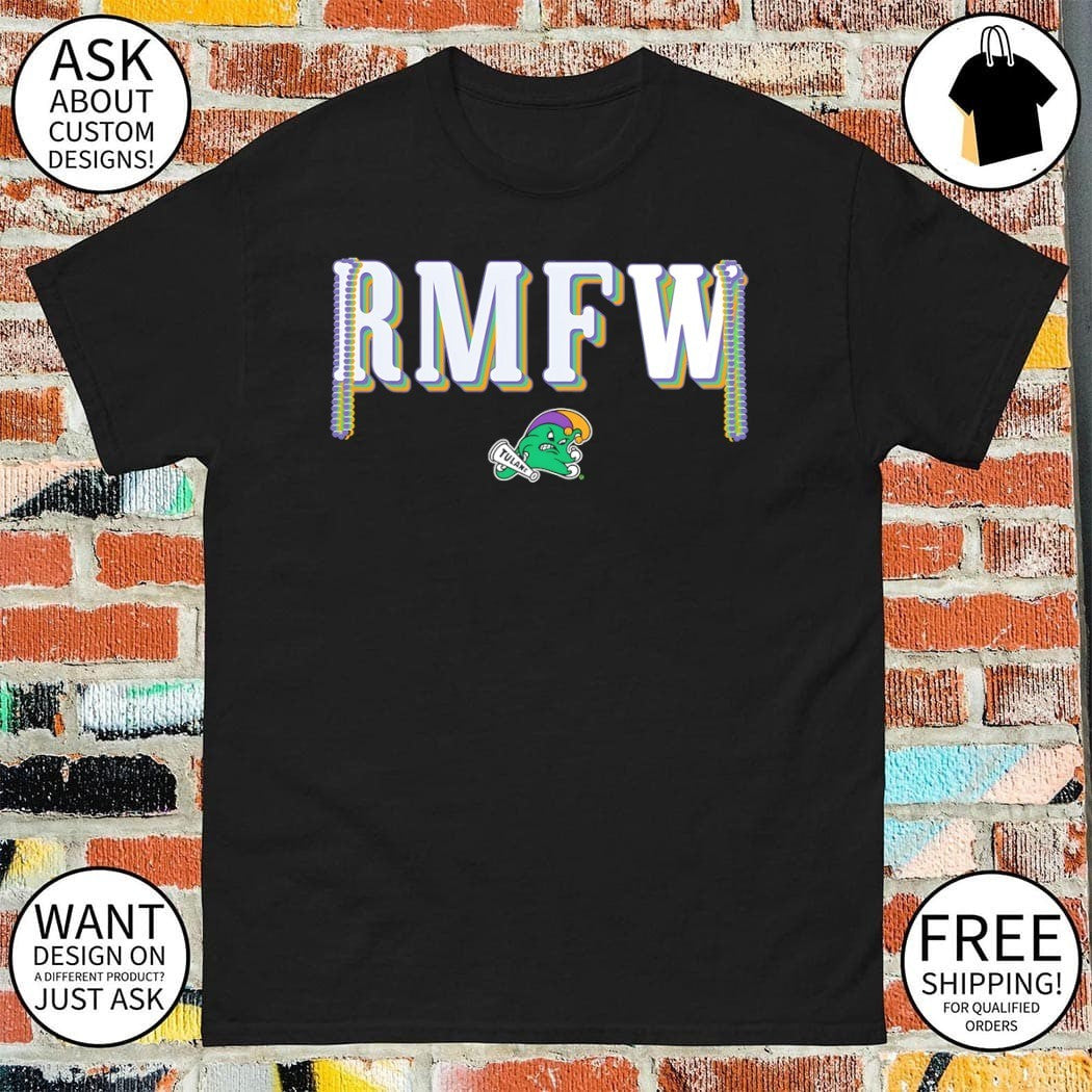 RMFW Mardi Gras Tulane shirt