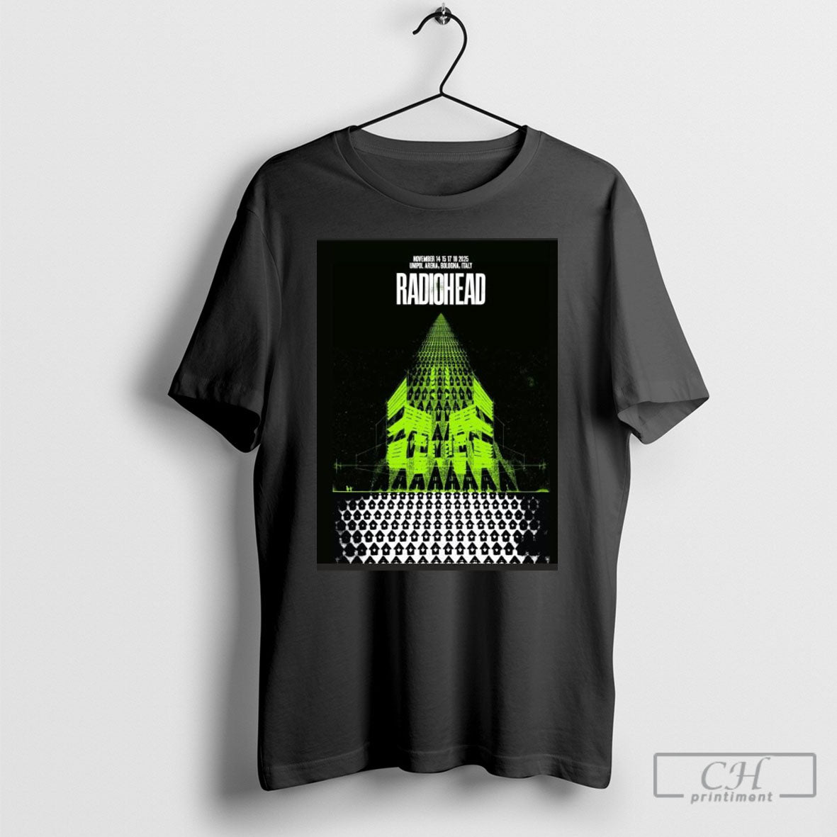 Radiohead Unipol Arena Bologna Italy November 2025 Shirt Tee