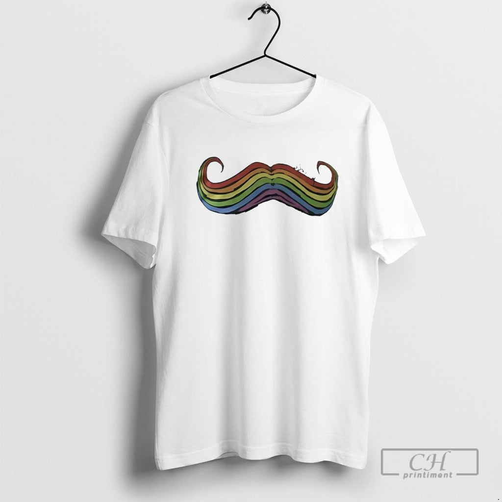 Rainbow Moustache