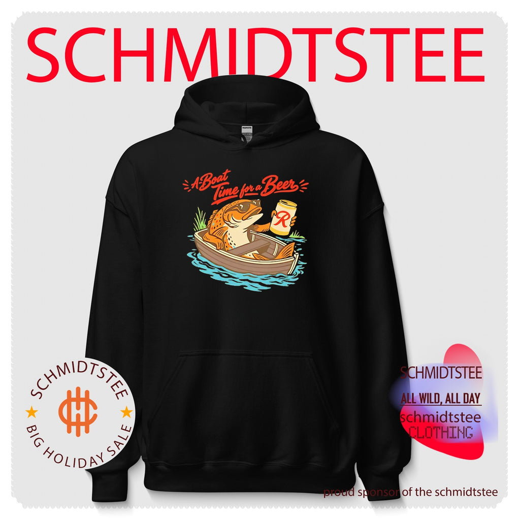 Rainier Beer A Boat Time for a Beer Fishing shirt
