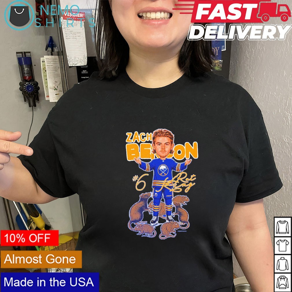 Rat King Zach Benson Buffalo Sabres player and the rats shirt