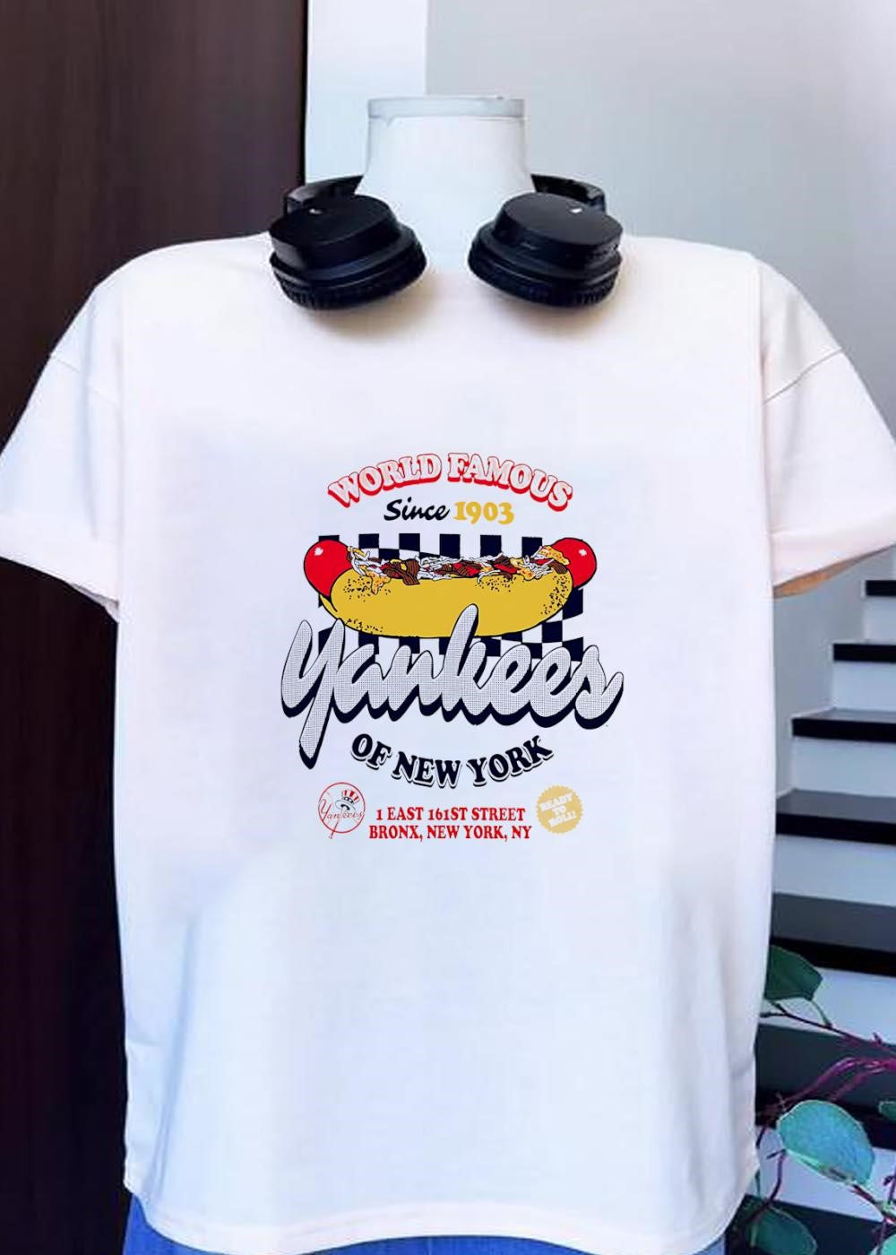 Ready to Roll 1 East 161st Street Bronx New York Ny World Famous Since 1903 Yankees T-Shirt