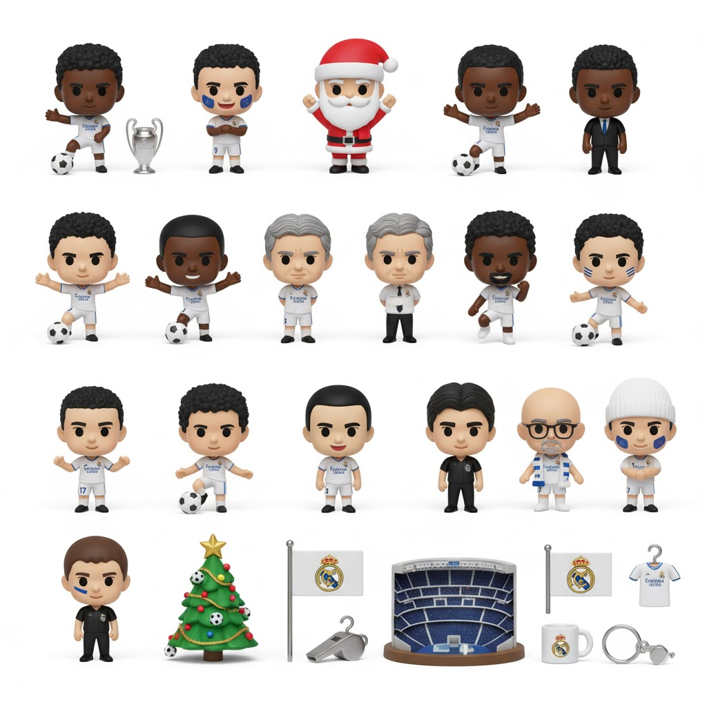 Real Madrid Advent Calendar – Los Blancos 24-Day Holiday Countdown
