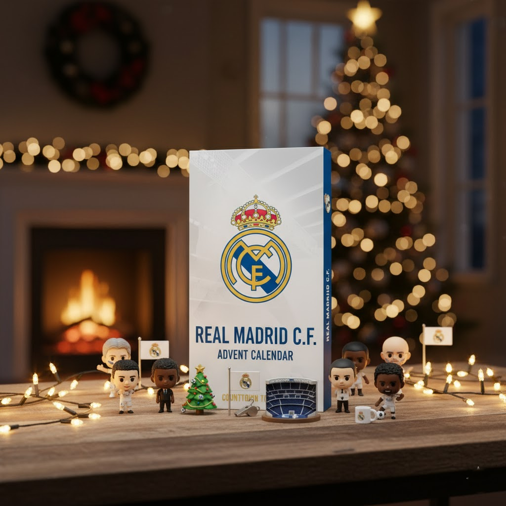 Real Madrid Advent Calendar – Los Blancos 24-Day Holiday Countdown