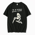 Reaper Im An Asshole Before Coffee Tshirts Sweater Hoodie Jpg